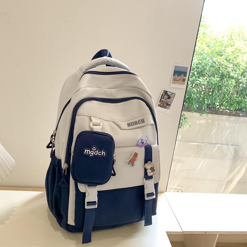 New High-value, Large Capacity Backpack for Junior High School Students and High School Students Leisure Travel Bags