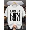 European Size 2025 Summer Men's Fantasy Forest Pattern Short-Sleeve T-Shirt, Mysterious Fantasy?