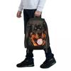 Rottweiler - Metzgerhund Digitale Kunst Studentenrucksack Schultasche Wander-Tagesrucksack für Jungen Mädchen Buchertasche Umhängetaschen