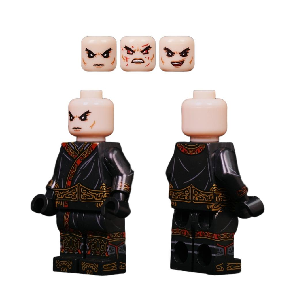 Third-party Figurine Three Kingdoms Series Romance Building Block Lv Bu Sun Quan Toy Compatibility