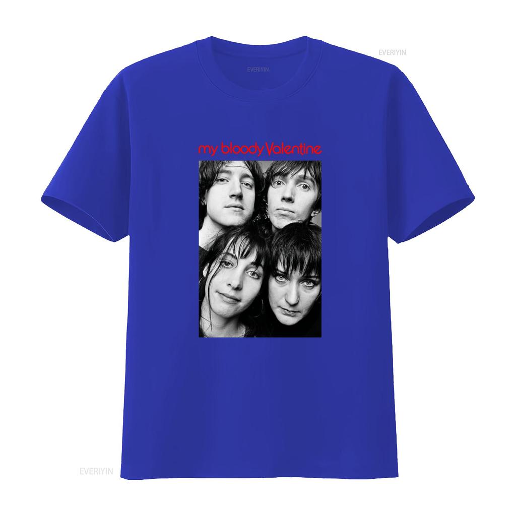 Vintage My Bloody Valentine 1991 Tour T-Shirt Klassischer Rock-Vibe für Fans vintage Gewaschen Streetwear Atmungsaktiv Unisex Leicht