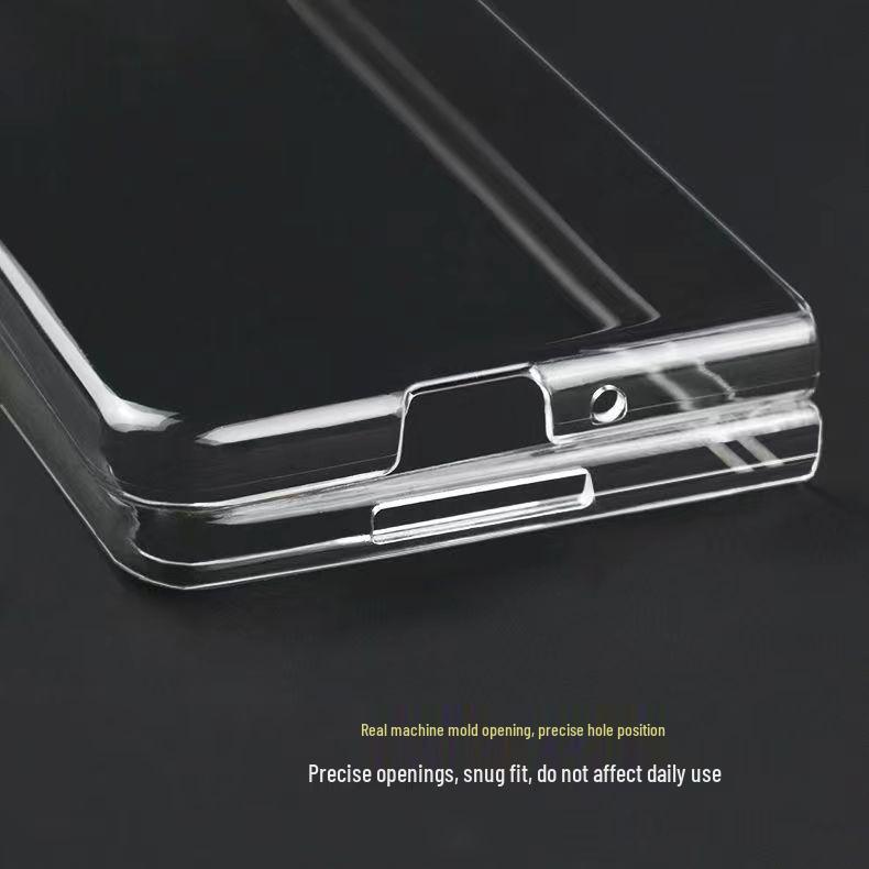 Samsung Z Fold 5 Ultra-Thin Transparent Drop-Proof Full Coverage Case