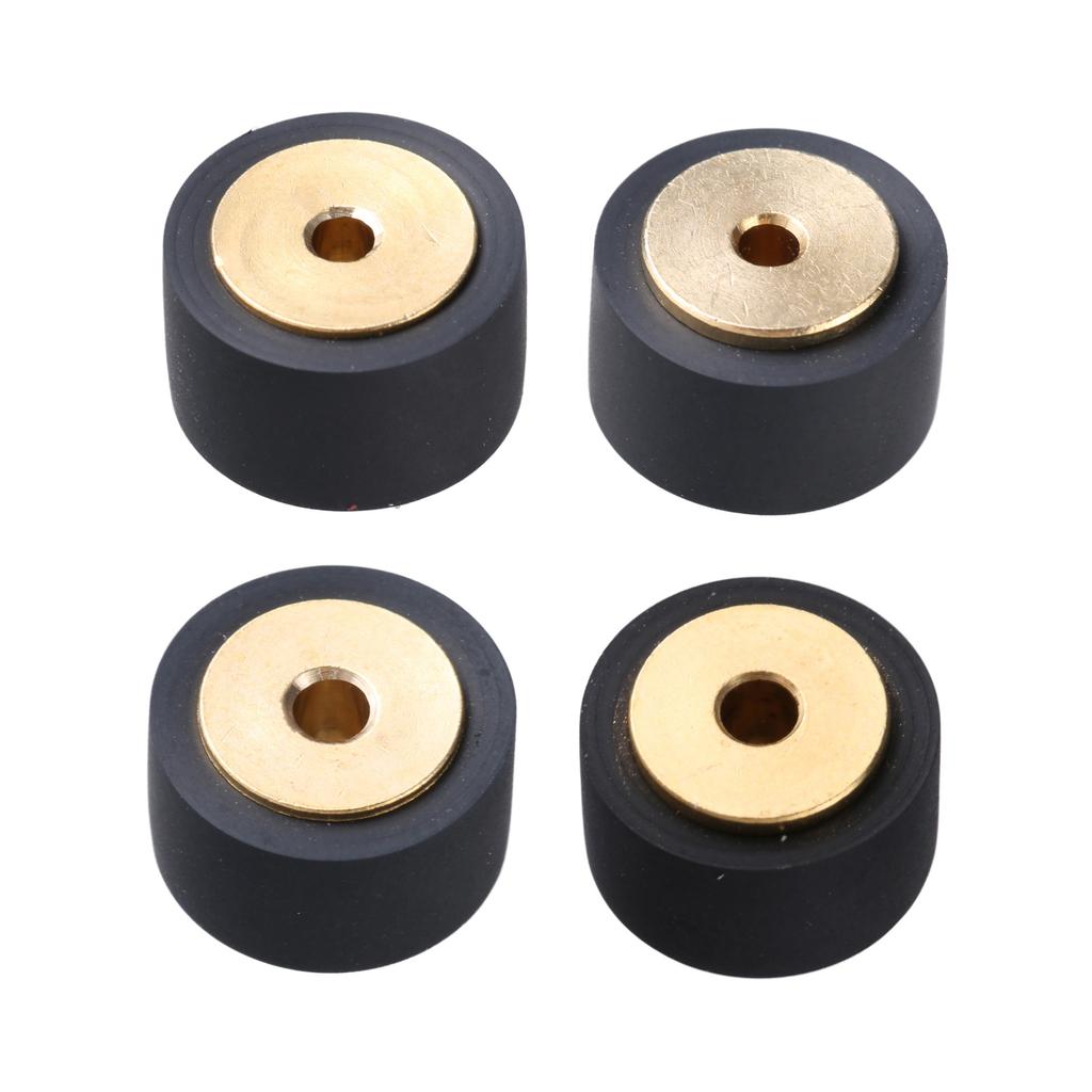 11.8x7x6.5mm/11.8x8x6.5mm Recorder Pinch Roller Copper Rubber Bearing Tape Belt Pulley Tape Recorder Movement Wheel