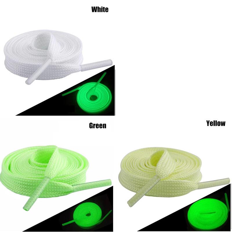 1/2/3/4Pair Luminous Shoelaces for Sneakers Men Women Sports Shoes Laces Glow In The Dark Night Shoestrings Reflective Shoelaces