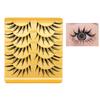 Flying Fox Wimpern 5 Paare Können Segment Selbst-Pfropfen Wimpern Dicke Locke Falsche Wimpern