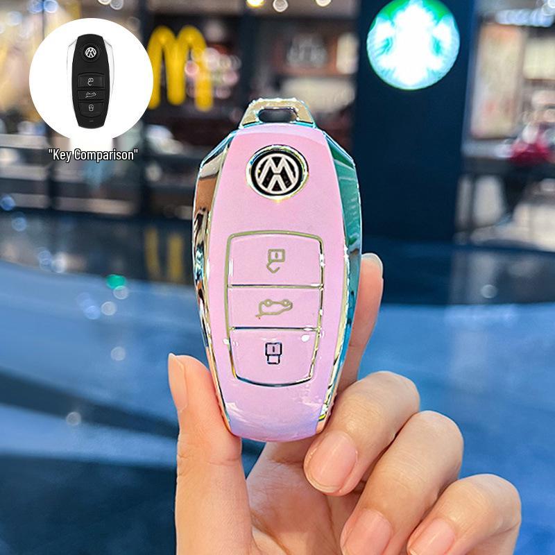 Key Cover for 2021 Volkswagen Touareg - Fits Imported Models 2017-2021