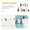 OUNONA Wooden Set of Clothes Photo Memo Stylish Home Storage Cat-Shaped Clips, 10, Approx. 2.36 Inches, Pegs, Clips, Multifunctional,
