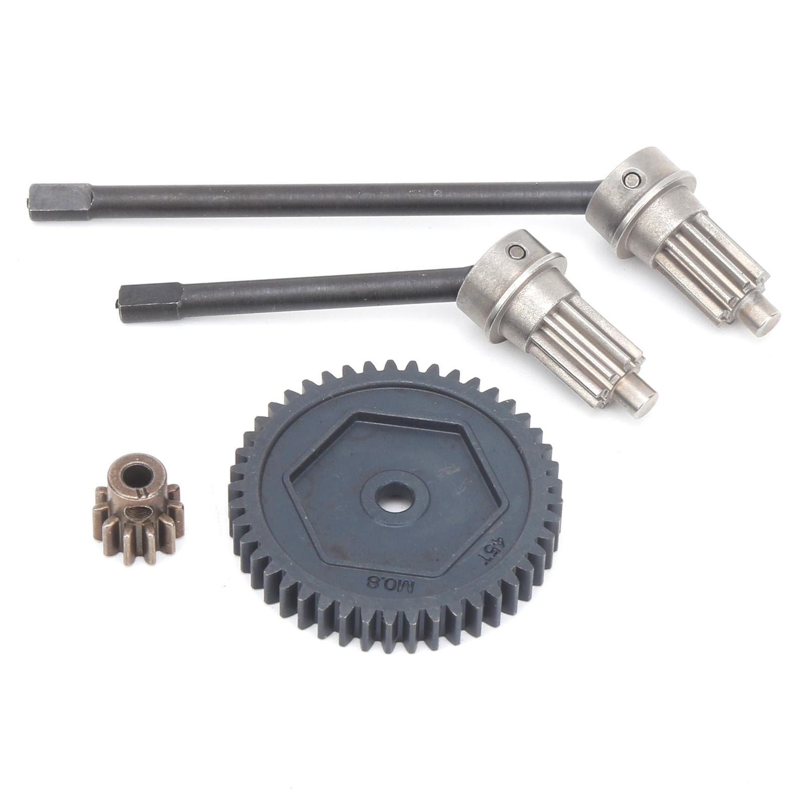 

RC Front Drive Shaft Universal Joint with 45T11T Gear for TRAXXAS TRX4TRX6 110 RC Car