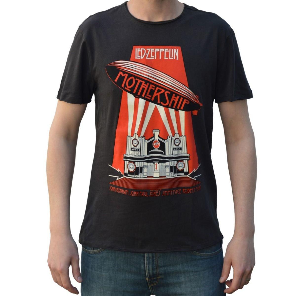 Amplified Camiseta unisex para adultos Mothership Led Zeppelin