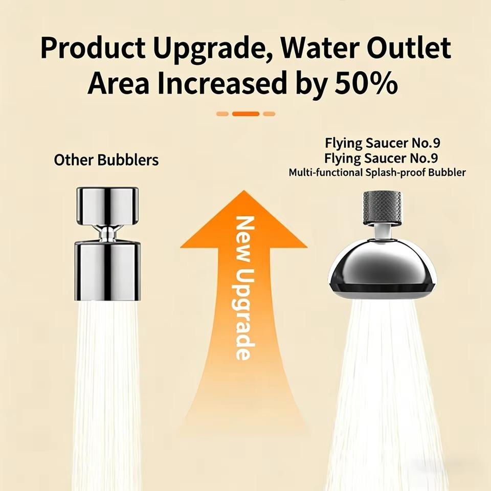 360° Rotation Faucet Extenders Kitchen Faucet Adapter Built-in Purification Filter Kitchen Gadgets Spray Water Saving Tap Nozzle