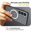 Magnetic Iron Ring Phone Case for TECNO SPARK 40 Pro+ Matte Soft TPU Shockproof Cover