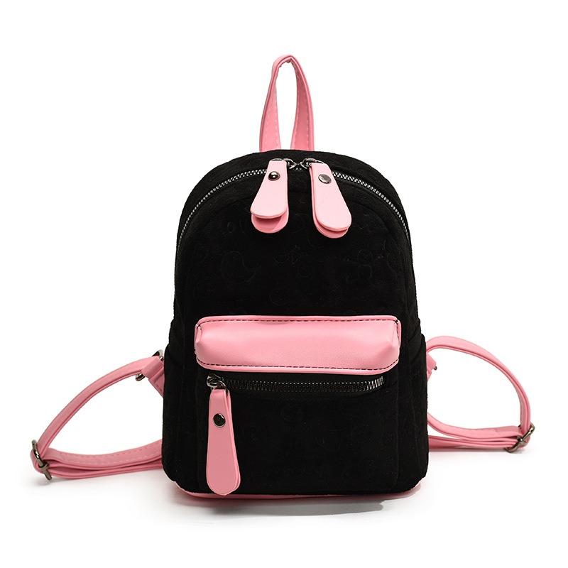 Moda urocza! Retro matowy mini plecak, must-have dla koreańskich dziewczyn