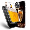 A Fresh Cold Beer Phone Case For Iphone 16E 15 Pro 14 Plus 17E 16 17 Pro Max Air 11 12 13 Mini Shockproof Capa Cute Cover TPU