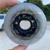 Ruidongle 72 76 80MM PU Brake Wheel Wear Resistant Drift Fancy Brake Stop Inline Skate Wheel ABEC7 Bearing 85A High Rebound