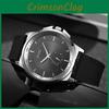 Ouki Heren Quartz Horloge Met Mineraal Glas Wijzerplaat Voor Modieuze Casual Kleding