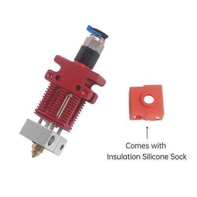 CR6 SE Hotend Extruder Kit, All-Metal Nozzle Hot End with High   Nozzle and Weather-Resistant Silicone Sock, for CR6 SE and Ender 3 3D Printer