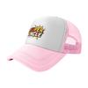 SUPER UNCLE Mesh Trucker Hat Breathable Baseball Cap with Bold Logo Design for Casual Wear and Outdoor Activities
