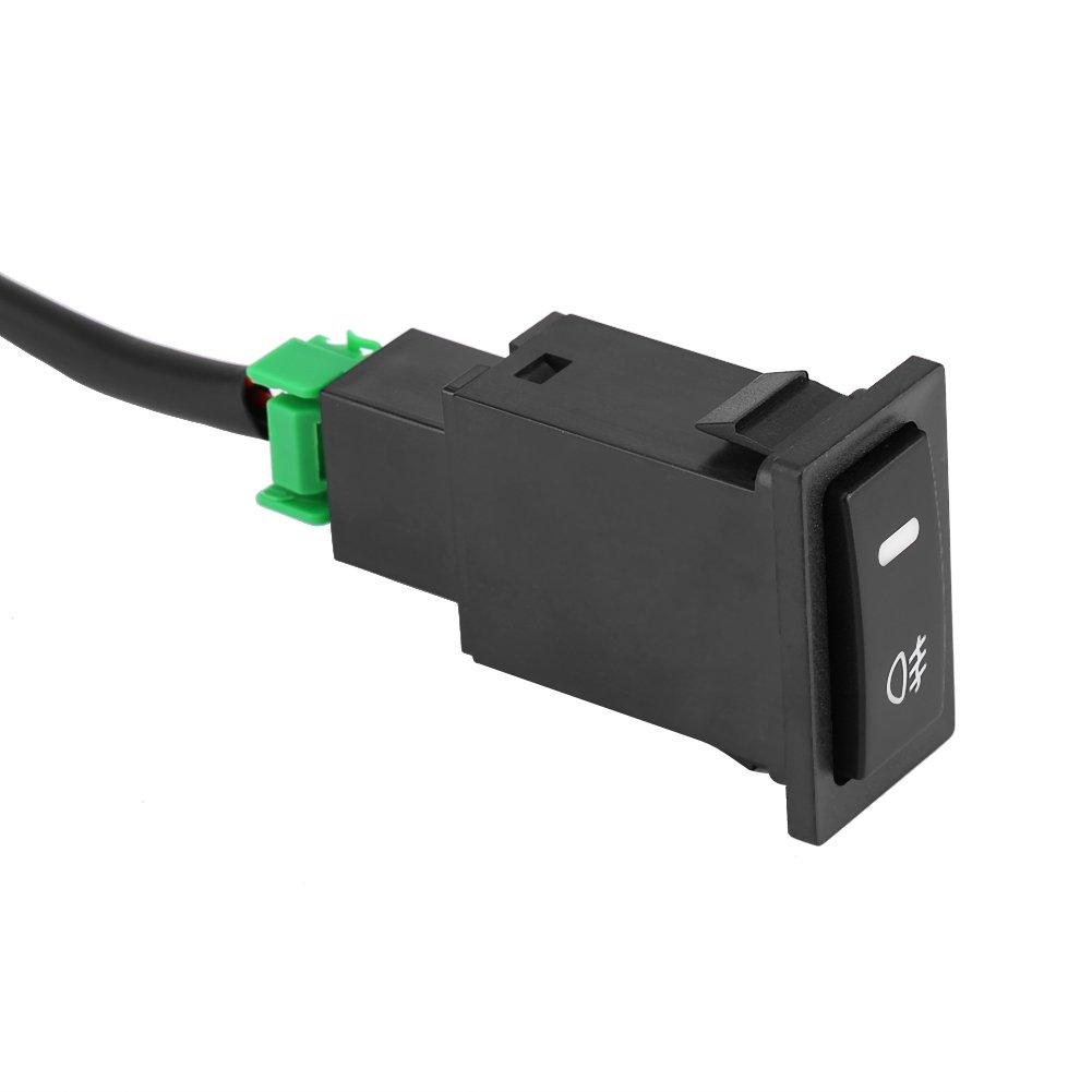 Fog Light Switch Wiring Kit 40A Car LED Fog Light On/Off Switch Wiring Harness Fuse Relay Kit