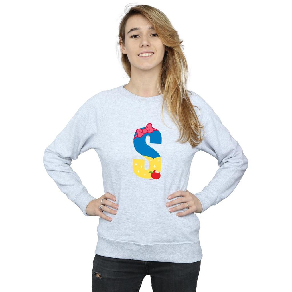 Disney Womens/Ladies Alphabet S Is For Snow White Sweatshirt