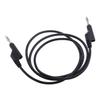 5Pieces Banana to Lead , 4mm Stackable Plug Silicone Test Cable for Multimeter,