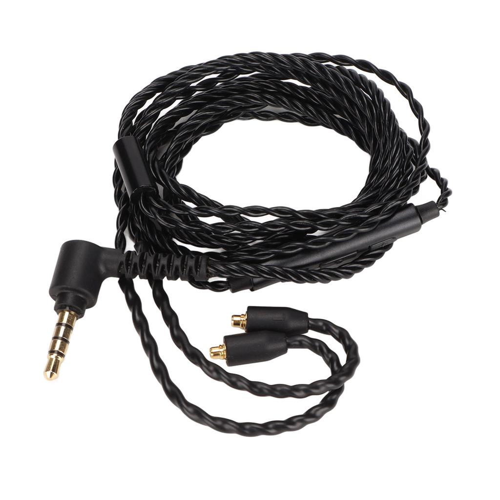 Headphone Upgrade Cable OFC Core MMCX Replacement Earphone Cable with Mic Volume Control for SE846 SE535