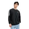Anta Color Block Casual Pullover Long Sleeve Sweatshirt Men tops Black 152347744-2