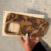 Vivid Leopard Pattern Bonded Leather Phone Case For iPhone 17 16 15 14 Pro Max 13 12 11 XS XR X 16 Plus Shockproof Bumper Cover