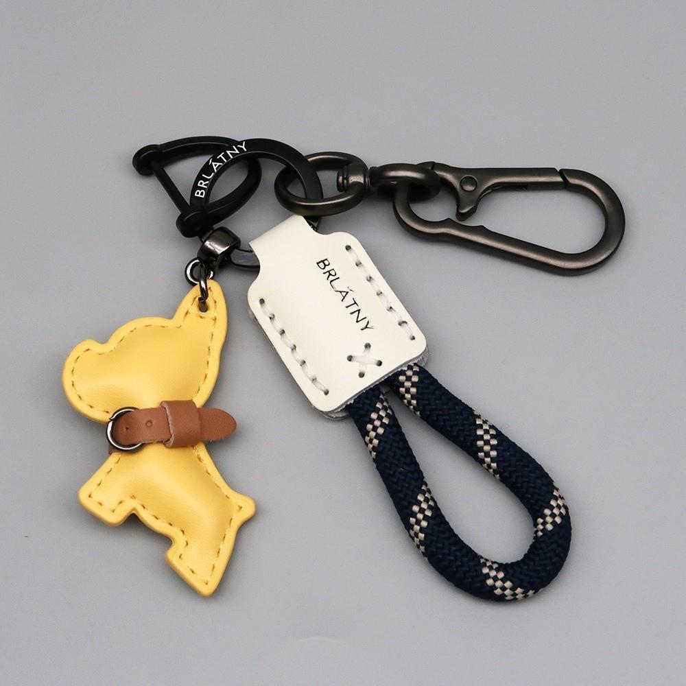 French Bulldog Key Chain Handmade Keychain High Quality Keyrings  for Women Men