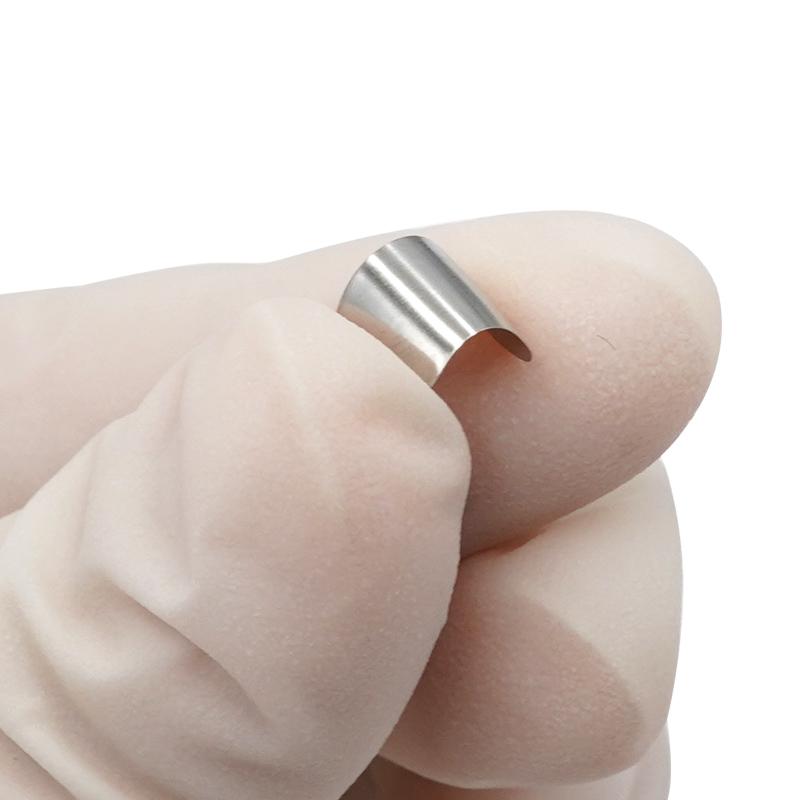 100Pcs/Set Dental Matrices Sectional Contoured Metal Matrix Bands Matrix Rings Full Teeth Replacement Dentsit Oral Care Tool