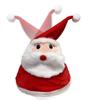 Interactive Plush Christmas Character Hat Electric Penguin Santa Claus Christmas Hats With Light Funny Party Headwear Props