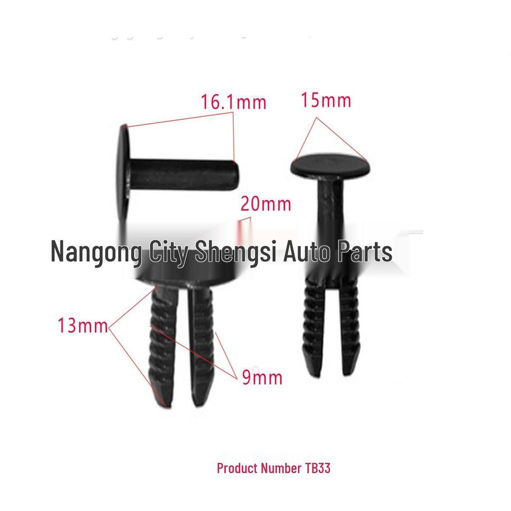 Car Fender Trim & Bumper Guard Clips for BMW/Mercedes-Benz