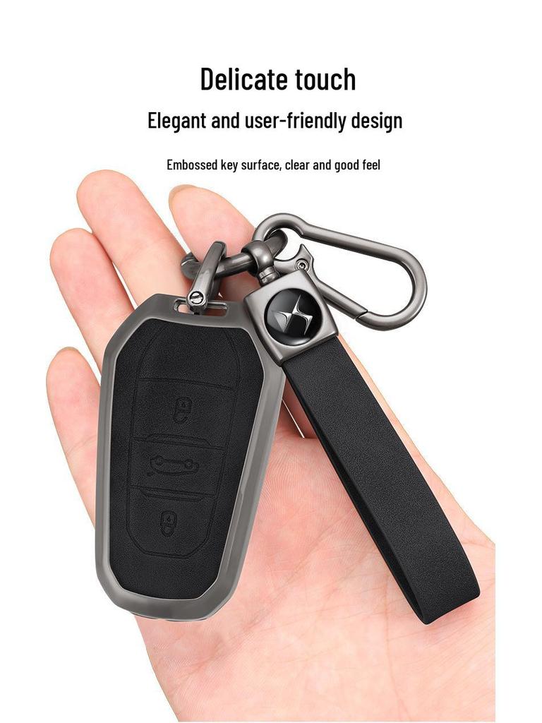 Etui na klucze DS9: Metalowa Klamra Obudowy do Kluczy Samochodowych DS7, DS3EV, DS4, DS5, DS6