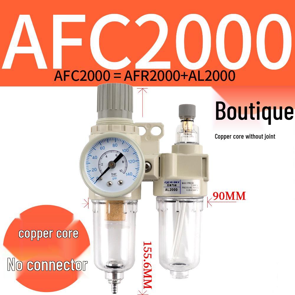 Air Source Filter & Oil-Water Separator BFC/AFC2000 AR Oil Mist AFR Pneumatic Pressure Regulator