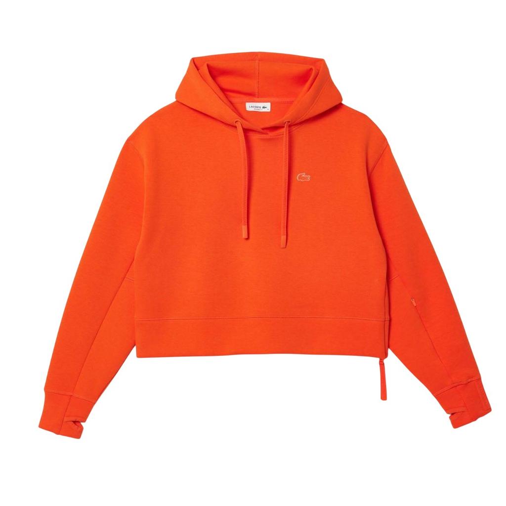 Lacoste Womens/Ladies Short Cut Cotton Hoodie