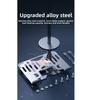2-in-1 Laptop Phone Cooling Bracket Built-in Silent Fan, Height Increase Air Cooling Stand for Gaming Notebook Desktop