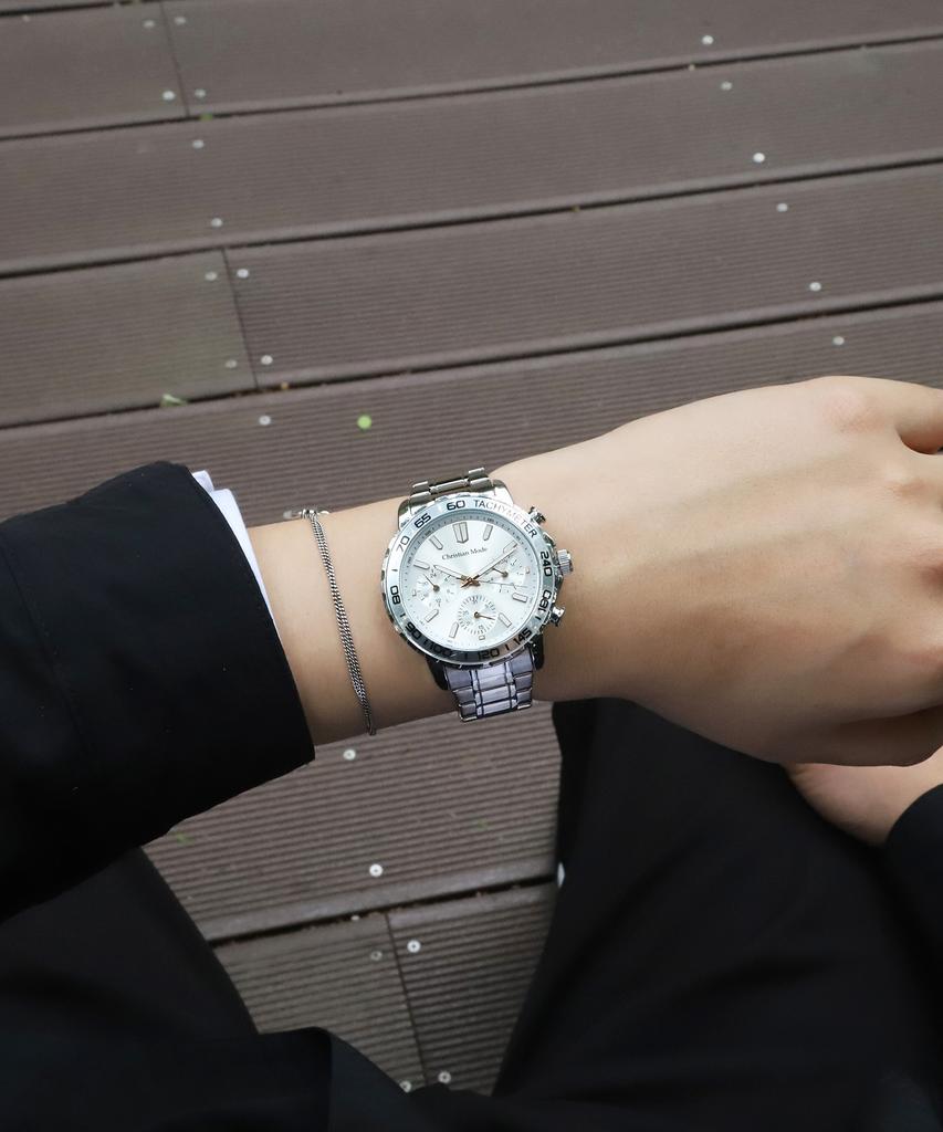 Keuliseuchyanmodeu Men'S Multifunction Metal Watch Cm424Wws