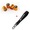 Aluminum Metal Car Tire Valve Cover Car Badge Nylon Keychain Accessorie For Hyundai Accent Azera Elantra I20 I30 Kona Solaris TT31