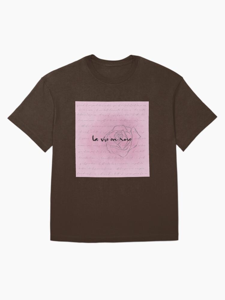 Édith Piaf La Vie En Rose (French) Oversized T-Shirt