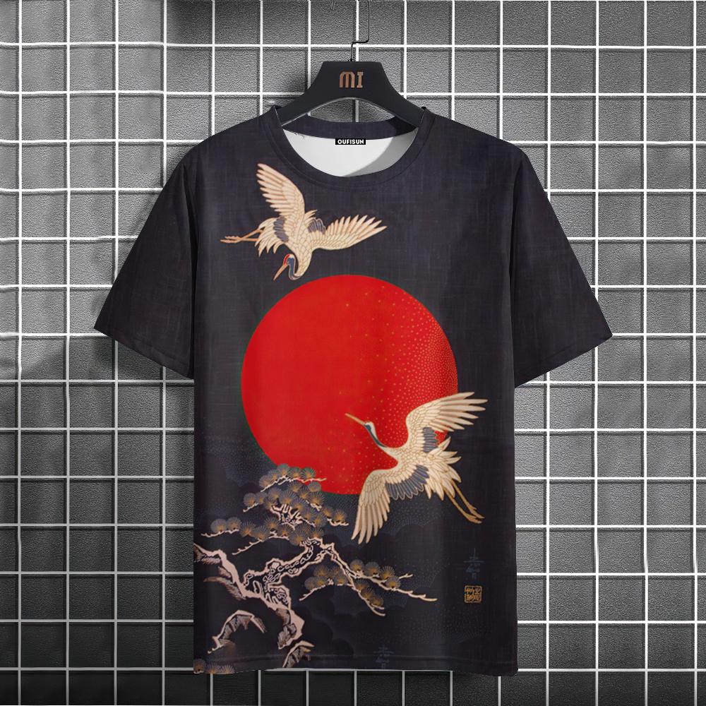 2024 New Men's T-shirt 3D Printed Short Sleeve Tees Summer O Neck Casual Pullover For Male Oversized Streetwear Fashion Tops