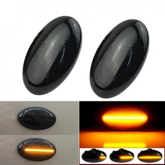 For Mercedes Benz Vito W639 W447 Smoked LED Side Marker Signal Indicator Lights