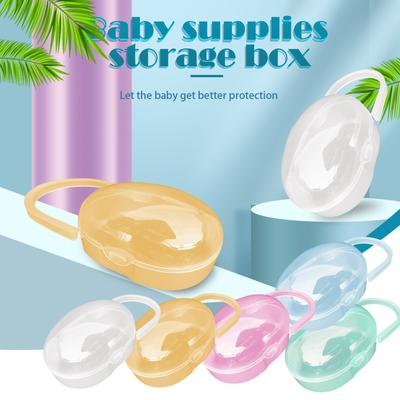 Baby Dummy Box Baby Storage Box Portable Box Dummy Box Baby Outdoor Travel Dummy Set Dummy Box Dummy Accessories