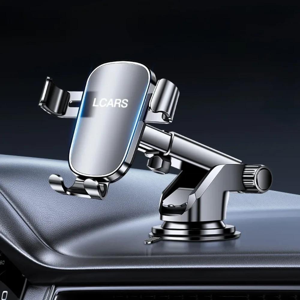 360 Degree Rotating Mobile Phone Holder Console Clip Car Navigation Bracket  Lazy People