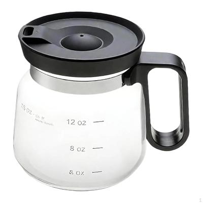 Glass Coffee Mug with Handle Convenient Elegant Comfortable Grip 16oz Water Drinking Cup