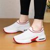 Women's Tennis Sports Shoes Soft Soled Lazy Thick Soled Summer Breathable Casual Mesh Vulcanized Shoes Zapatillas De Deporte