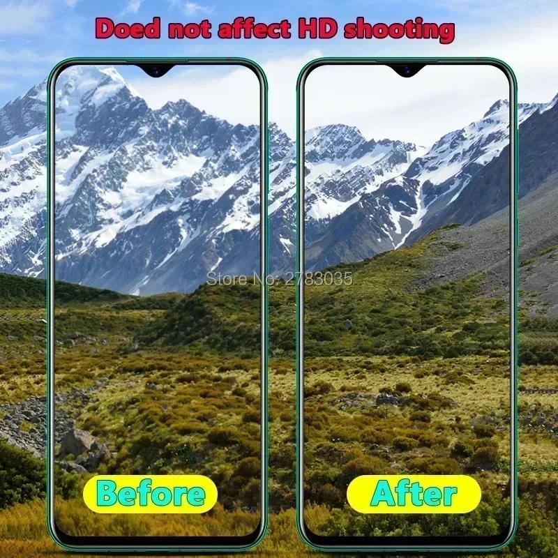 1-2Set For Honor 400 Lite Ultra Thin Clear Back Camera Lens Protector Metal Ring Guard Tempered HD Glass Film Cover Cap