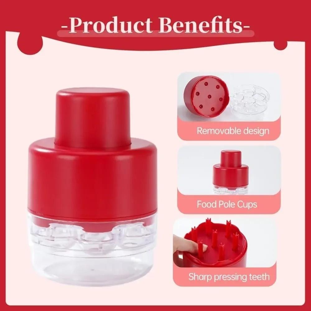 Easy-Press Cherry Corer Plastic Cherry Stone Remover Time Saving Cherry Pitter  Jujube Pitter