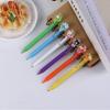 Creative Cartoon 0.5mm Quick-Dry Gel Pen - Cute Click Design for Students