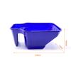 4-inch Handheld Paint Cup With Roller Holder - Durable PP Material, Large Capacity, Convenient For Brushes And Rollers