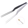 1Pcs Stainless Steel Tweezers Professional Ear Cleaner Care Ear-Pick Tool Bending Tweezers Ear Cleaner Ear Care Tool