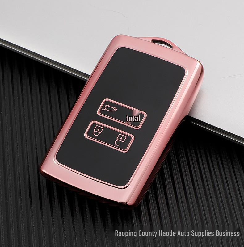 Dongfeng Renault TPU Soft Key Cover for Kolega, Koleos, Espace, and Captur